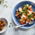 Salmon Nicoise Salad With Dill Dressing